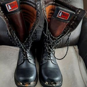 Addax Motorcycle Stlye Boots